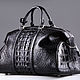 Sports, travel bag crocodile IMA0623B1. Travel bag. CrocShop. Online shopping on My Livemaster.  Фото №2