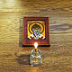  Св. Спиридон Тримифунтский - миниатюрная резная икона из дерева. Иконы. Икона на рези (Светлана). Ярмарка Мастеров.  Фото №6