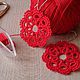 Серьги фриволите. Серьги классические. Юлия Григорьева (yojiky). Ярмарка Мастеров.  Фото №5