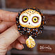 Brooch owl. Brooches. 2sovy. My Livemaster. Фото №4