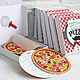 Order  Pizza. Evrica (Evrica). Livemaster. . Invitation Фото №3