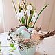 Easter composition with snowdrops, Composition, Ryazan,  Фото №1