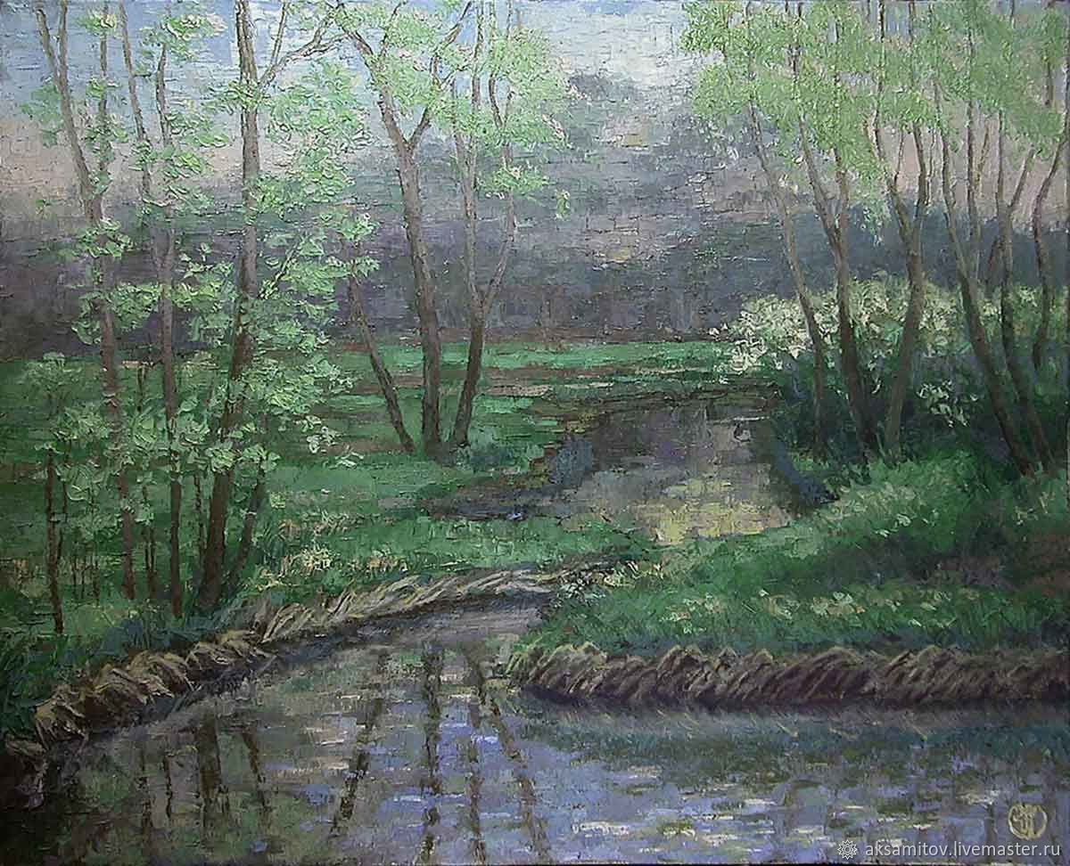 Картина первая зелень