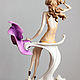 Винтаж: Леди на побережье Giuseppe Armani Capodimonte Florence статуэтка 0540C. Статуэтки винтажные. Kunst Galerie. Ярмарка Мастеров.  Фото №6