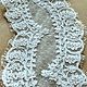 French chantilly lace with soutache thread. Sheila, braid, Kurganinsk,  Фото №1