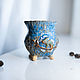 Авторский керамический стакан ручной лепки «Тотем Хамелеон». Стаканы. Airy Ceramic. Ярмарка Мастеров.  Фото №5