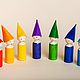 Разноцветные гномы!. Вальдорфские куклы и звери. Мастерская игрушек. Интернет-магазин Ярмарка Мастеров.  Фото №2