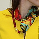 Order Necklace-transformer 'CLARA' coral yellow red. Butik4you. Livemaster. . Necklace Фото №3