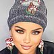Летняя Шапка  ручной работы"Мухоморы"-2. Шапки. Анна Лесникова      Les accessoires. Ярмарка Мастеров.  Фото №6