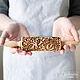 HOHLOMA KUDRINA wooden gingerbread/honeycake mold. Rolling pins. Texturra (texturra). Online shopping on My Livemaster.  Фото №2