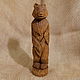  Bear with a balalaika. Toy wooden, Figurines, Istra,  Фото №1