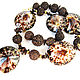Beads double-sided shell Cellana testudinaria 40h35mm. Beads1. - Olga - Mari Ell Design. My Livemaster. Фото №4
