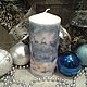 Christmas candles-2. Candles. nikazvereva. Online shopping on My Livemaster.  Фото №2