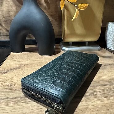 Сумки ручной работы. Ярмарка Мастеров - ручная работа Кошелек на молнии Zipper. Handmade.