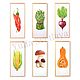 A set of paintings for the kitchen Vegetables, 6 pieces, Pictures, Zaporozhye,  Фото №1
