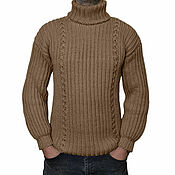 Мужская одежда handmade. Livemaster - original item Copy of Copy of Copy of Sweater 100% wool. Handmade.