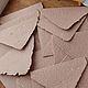Конверты ручного литья. Подарочные конверты. Бумага ручного литья. Ярмарка Мастеров.  Фото №5