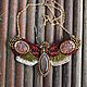 Necklace - butterfly "Mesozoic era". Necklace. Anastasiya Kozlova. Online shopping on My Livemaster.  Фото №2