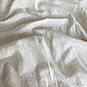 Декоративная льняная ткань для пледов и полотенец шир. 288 см. Ткани. Матильда - ткани и текстиль. Ярмарка Мастеров.  Фото №5