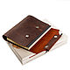 Leather notebook A5 on the rings, closing with a magnetic snap. Notebooks. Ptaho. Online shopping on My Livemaster.  Фото №2