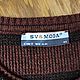 Винтаж: 44-46 Подарок к покупке Джемпер мужской полушерстяной SV & MODA. Свитера винтажные. VINTAGE (Светлана). Интернет-магазин Ярмарка Мастеров.  Фото №2