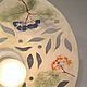 Light lamp Herbarium on ceramics, Ceiling and pendant lights, Moscow,  Фото №1