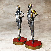 Для дома и интерьера handmade. Livemaster - original item Atomic Heart Twin Figures Robot Twins. Handmade.