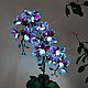 Order Bouquet-lamp orchid ' Calypso'. Elena Krasilnikova. Livemaster. . Table lamps Фото №3