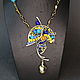 Cleopatra's Lotus Necklace Pendant. Pendant. color of magic. Online shopping on My Livemaster.  Фото №2