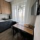 Стол из дуба в стиле лофт, обеденный. Столы. EasyLOFT. Ярмарка Мастеров.  Фото №4