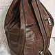 Рюкзак женский кожаный. Рюкзаки. Black Buffalo (handmade-bag) (handmade-bag). Ярмарка Мастеров.  Фото №6