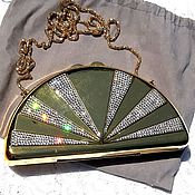 Винтаж handmade. Livemaster - original item Glamour handbag, Whiting & Davis, USA, ,80s, Evening, clutch, Art Deco. Handmade.