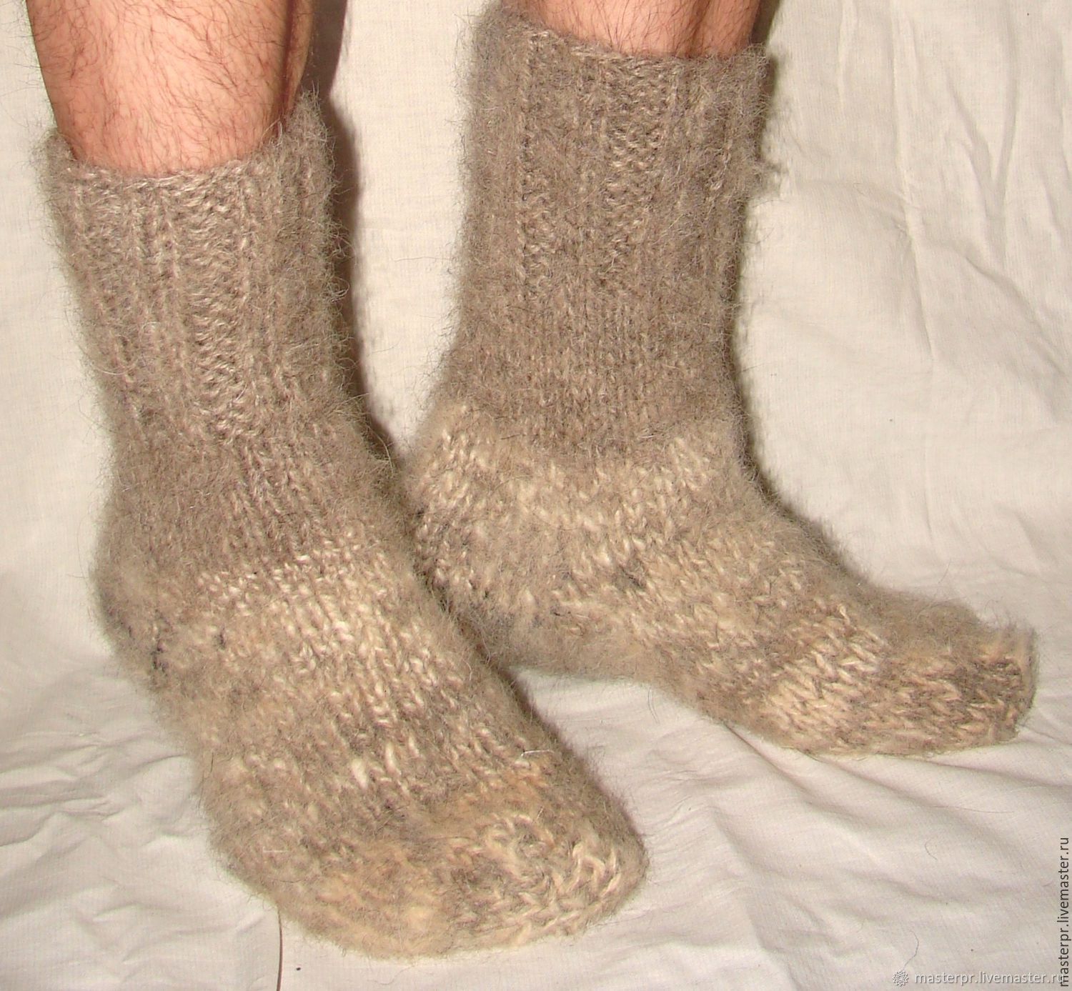 Бабушкины вязаные носки