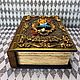 the box-book 'Alice in Wonderland'. Box. IraStepArtDecoupage. Online shopping on My Livemaster.  Фото №2