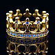 Дизайнерское кольцо в виде короны.
Золото и сапфиры.
С любовью от Kochut Jewelry