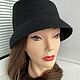 Felted hat The Asymmetry. Hats1. Oksana Moleva. Online shopping on My Livemaster.  Фото №2