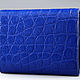 Кошелек из натуральной кожи крокодила IMA0079C45. Кошельки. CrocShop товары из экзотической кожи. Интернет-магазин Ярмарка Мастеров.  Фото №2