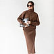 Order The Morna suit is brown. Designer clothing Olesya Masyutina. Livemaster. . Suits Фото №3