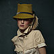 Бутон из велюра с перьями. Шляпы. Ellen Timoshenko (exist). Интернет-магазин Ярмарка Мастеров.  Фото №2