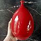 Interior red vase. Vases. Ceramist_mamontov. Online shopping on My Livemaster.  Фото №2