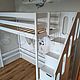 Детская кровать чердак с лестницей комодом деревянная из массива. Кровати. SCANDI. Интернет-магазин Ярмарка Мастеров.  Фото №2