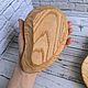 Тарелочки "камень" из дуба. Тарелки. DM_woodproduct. Интернет-магазин Ярмарка Мастеров.  Фото №2