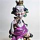 Statuette 'Happy Bacchus' Capodimonte G. Cappe 60s. Vintage interior. Lesica. Online shopping on My Livemaster.  Фото №2