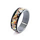 Titanium ring Galaxy with a silver rotating middle, Rings, Moscow,  Фото №1