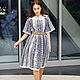 dresses:' Denim lace'. Dresses. Masterskaya Kutyure (kutyrie). Online shopping on My Livemaster.  Фото №2