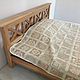 Double bed COUNTRY made of solid beech, Bed, Volgograd,  Фото №1
