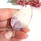 Needle Brooch Orchid Real Petal Resin Jewelry Boho Brooch. Stick pin. WonderLand. My Livemaster. Фото №5