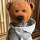 Мишка Тедди ручная работа. Игрушки. Ольга(Teddy Bear BOS). Ярмарка Мастеров.  Фото №5