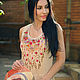 Cotton sundress with hand embroidery ' Berry summer-2', Sundresses, Vinnitsa,  Фото №1