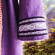 Order Linen dress Sword in stone purple. Fehustyle Northern Gods Magic (slavartel). Livemaster. . Dresses Фото №3